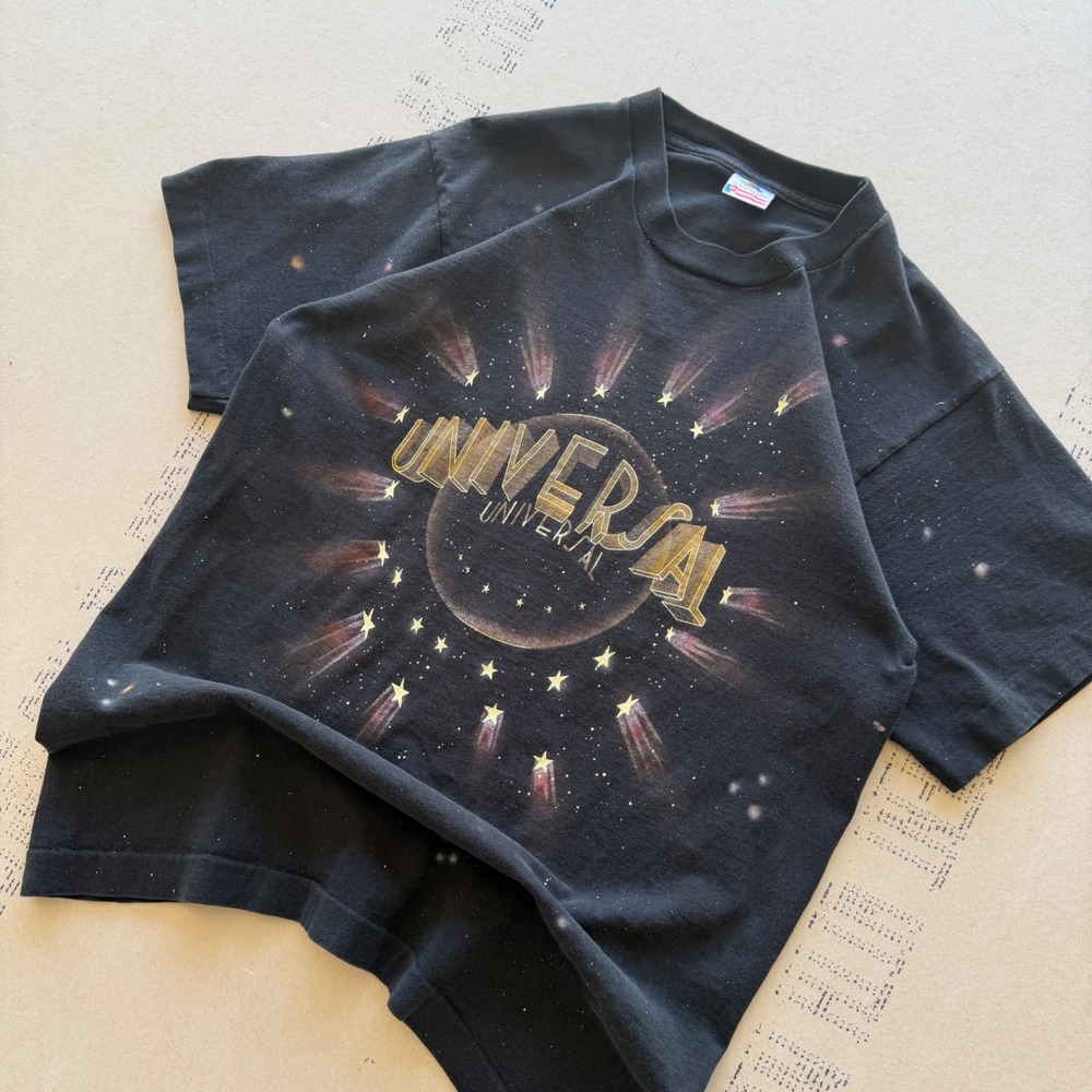 Vintage‎ 90s Universal Studios Galaxy AOP T-shirt